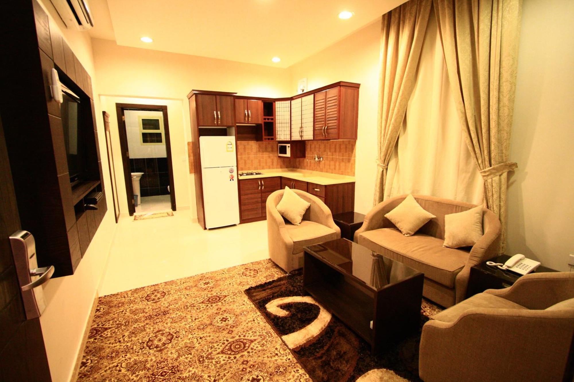 Rest Night Serviced Apartments - Al Nafal Riade Exterior foto